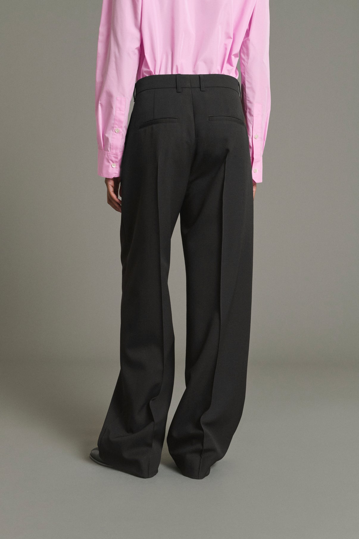 Pantalon Leo - Noir - Laine - Femme vue 3