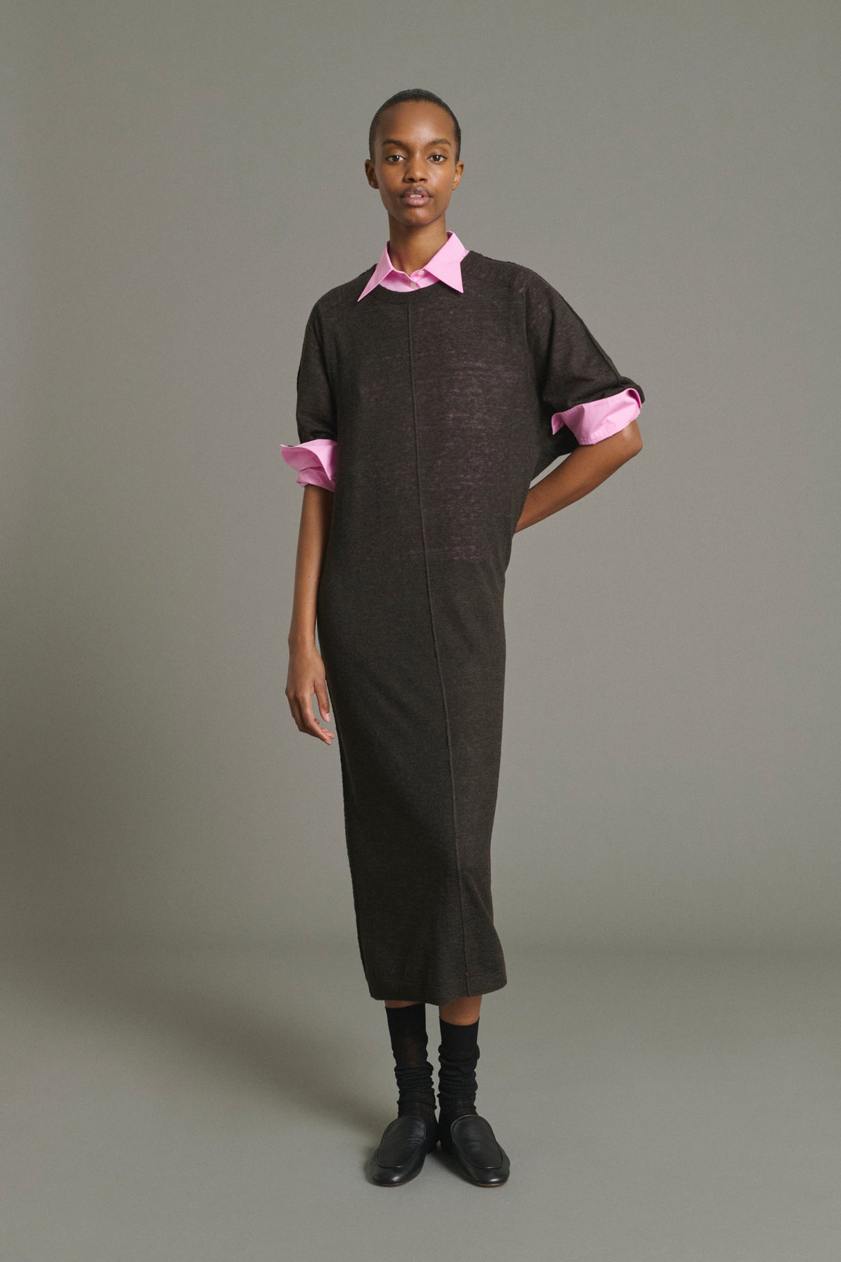 Robe Judy - Marron - Femme vue 5