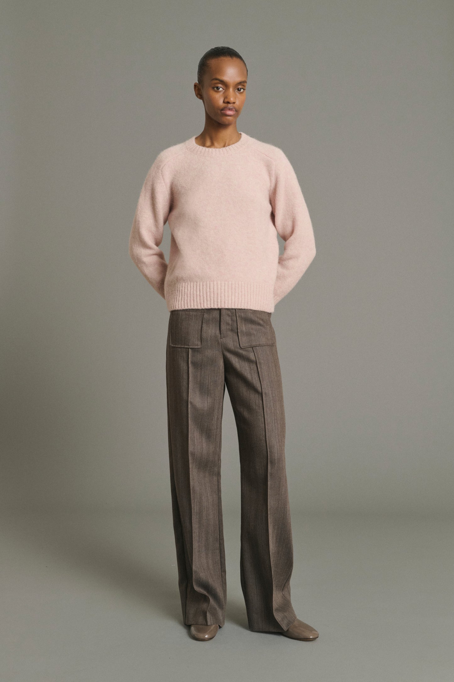 Hose Harold - Marron Glacé - Wolle - Damen