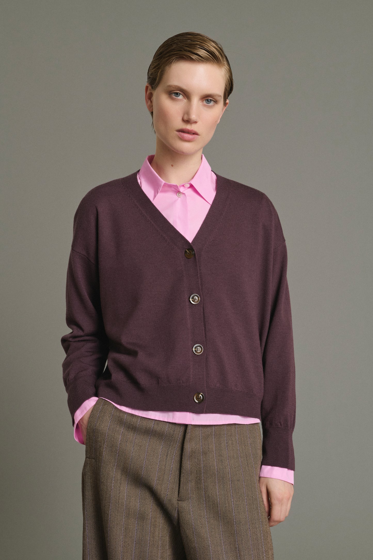 Cardigan Idem – Feige – Merinowolle – Damen