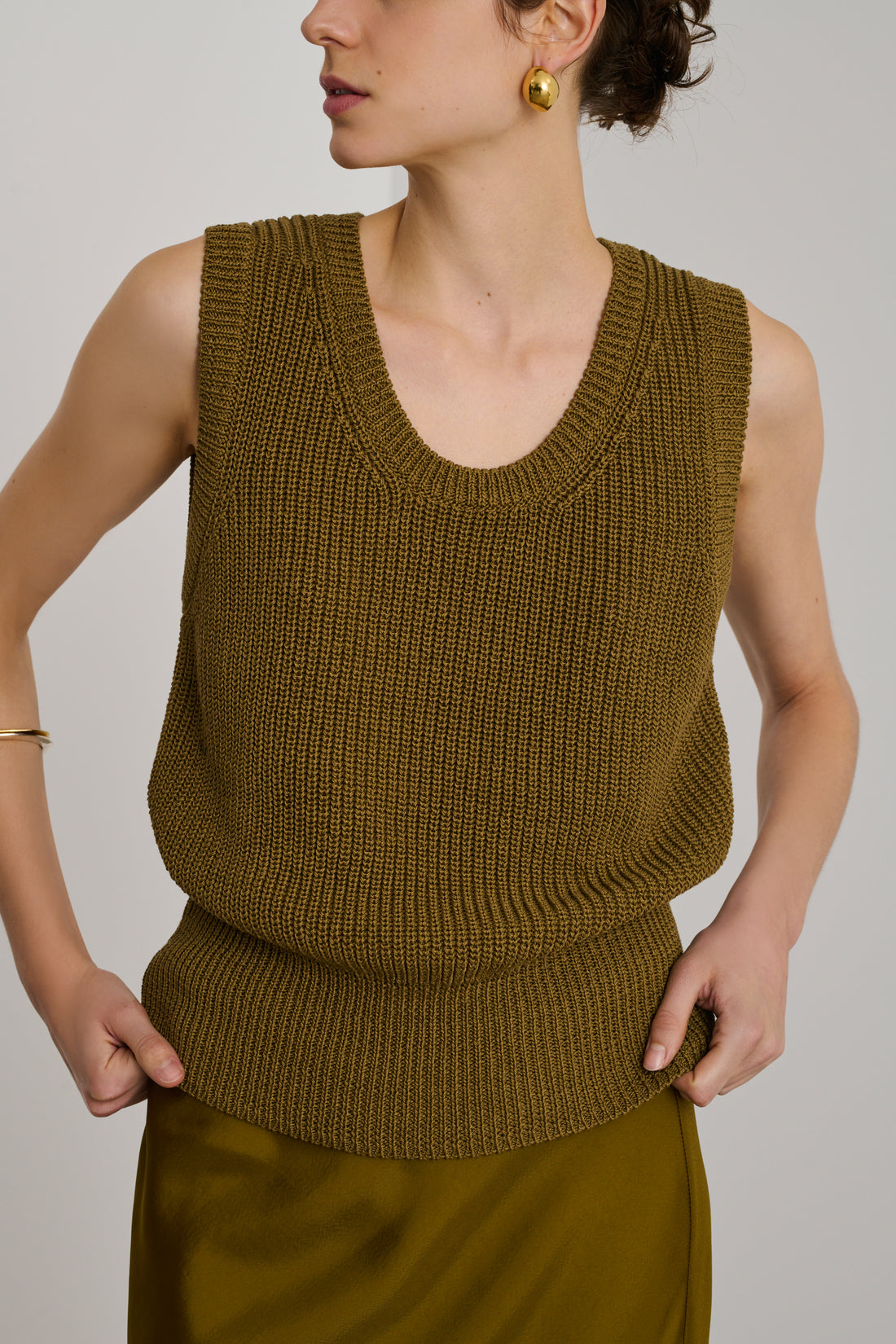 Pull Danny - Bronze - Coton - Femme