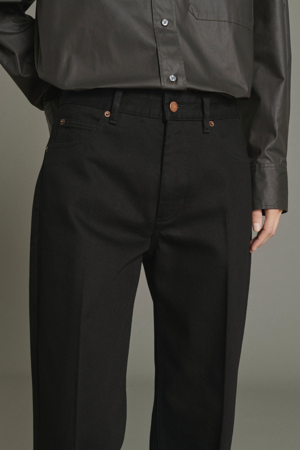 Jeans Jerry - Schwarz - Baumwolle - Damen vue 5