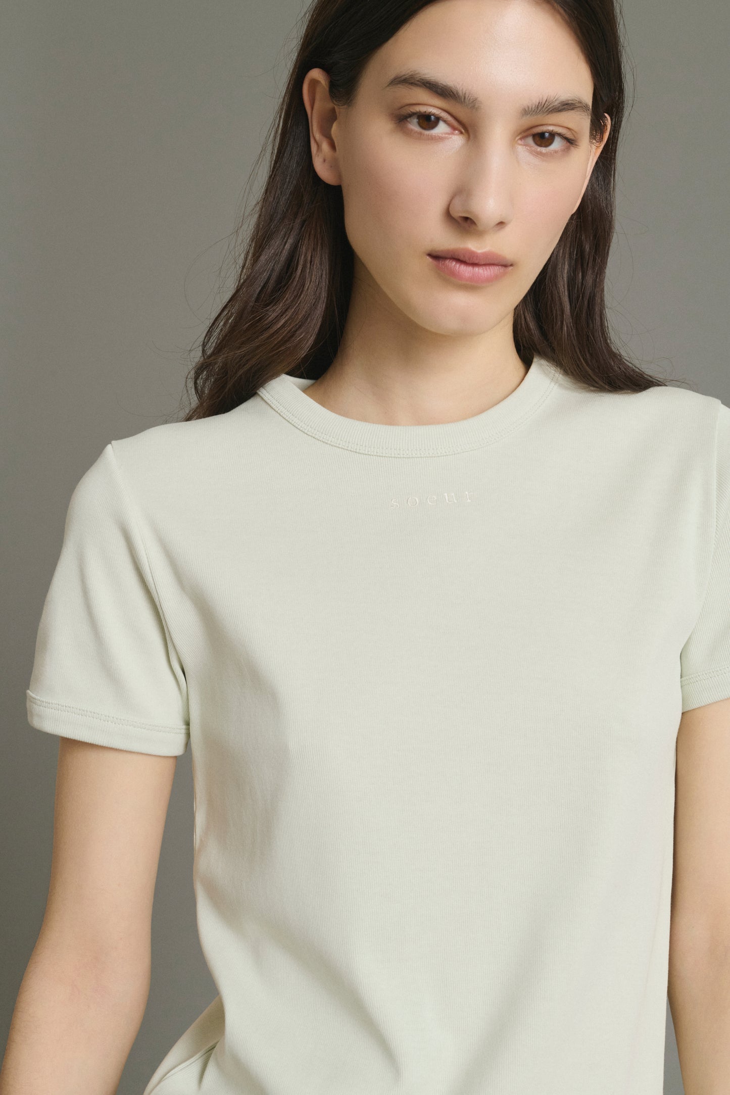 Tee-Shirt Aristide - Menthe - Coton - Femme