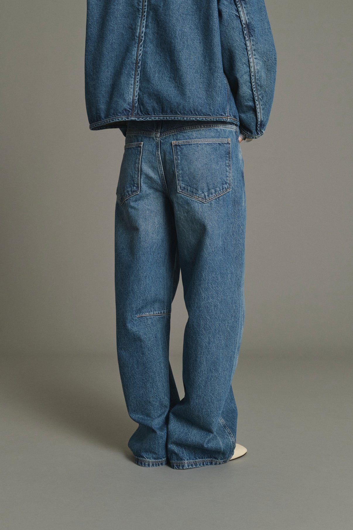 Jeans Eliott - Blaue Denim Weite Femme - Soeur vue 4