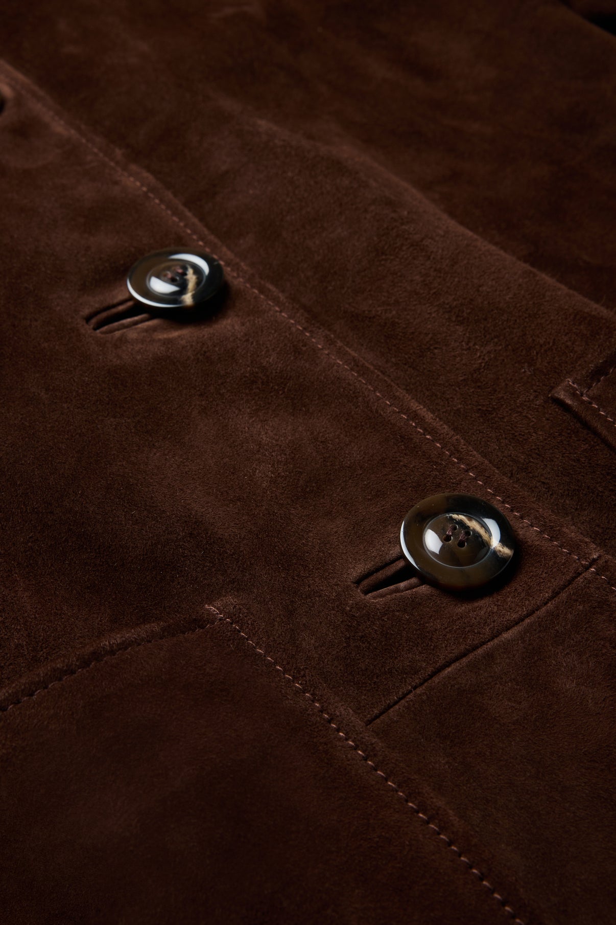 Vincenzo jacket - Ebony - Leather - Women vue 6