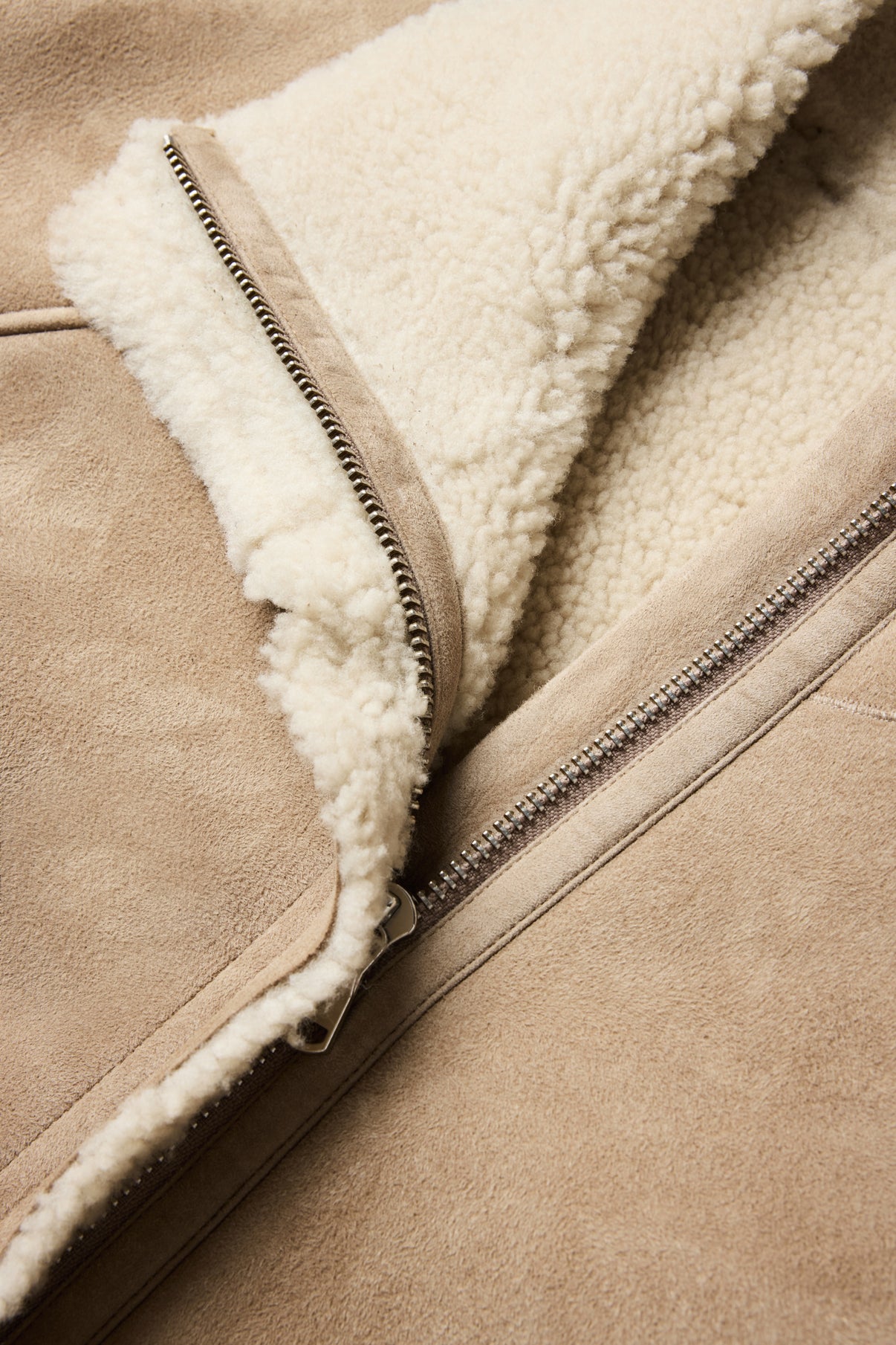 Manteau Kleber - Beige - Cuir - Femme vue 6