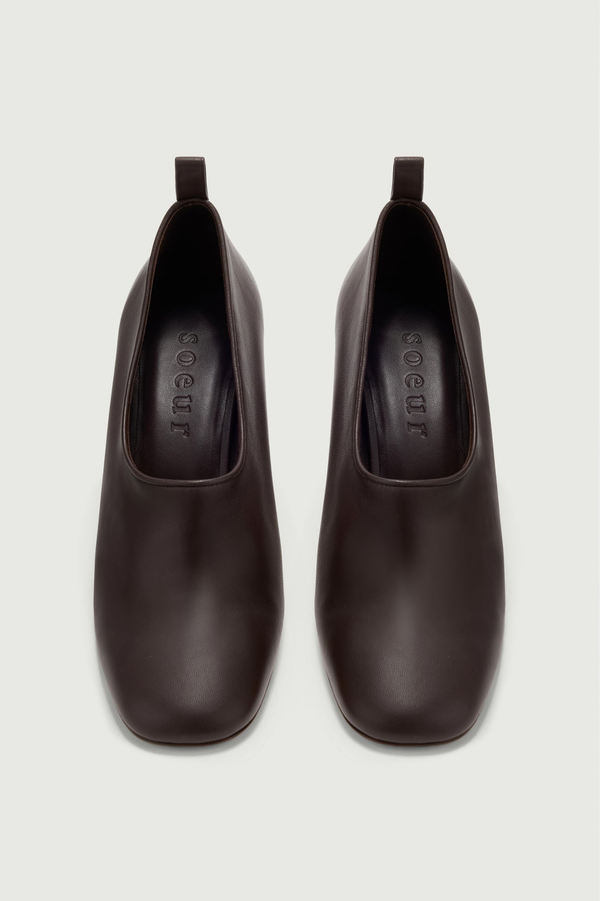 Court shoes Thea - Warm Brown - Leather - Women vue 5