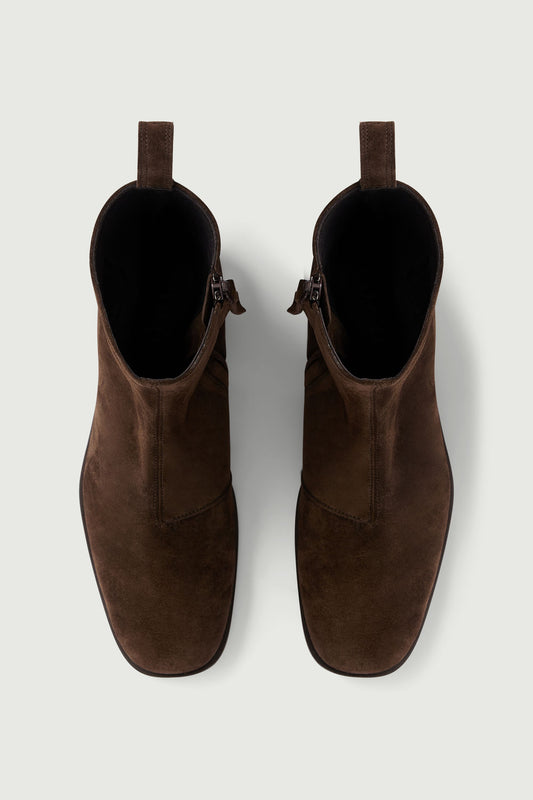 Stiefeletten West - Braun - Leder - Damen