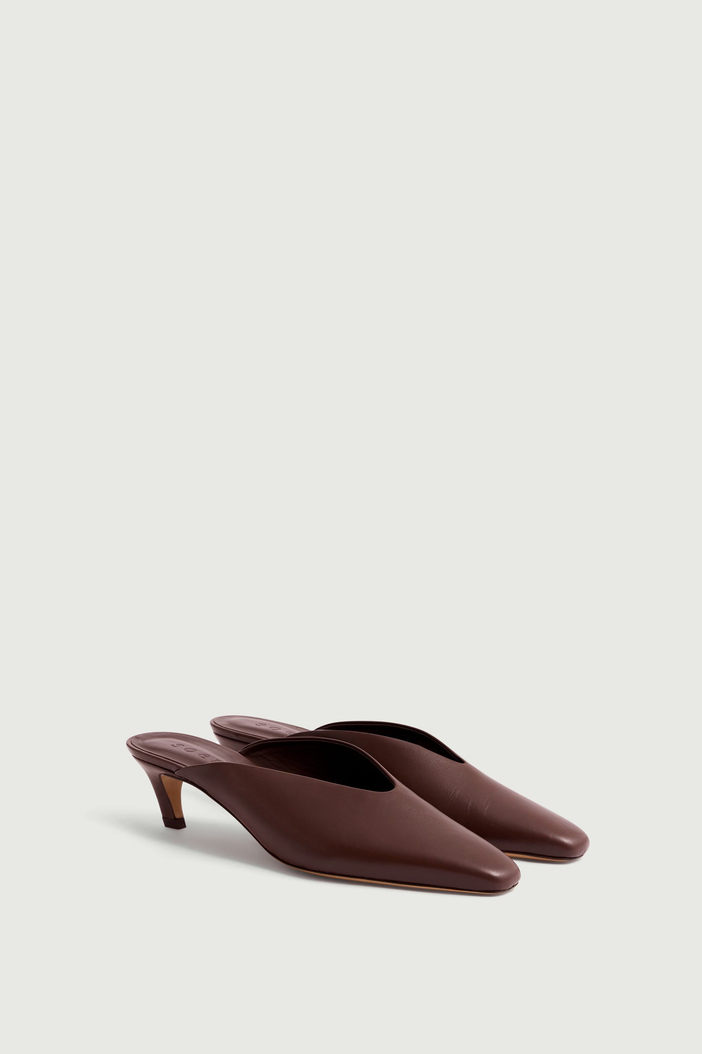 Mules Amalie - Braun - Leder - Damen