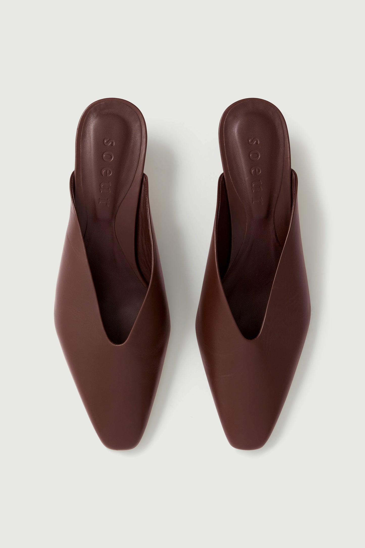Mules Amalie - Braun - Leder - Damen