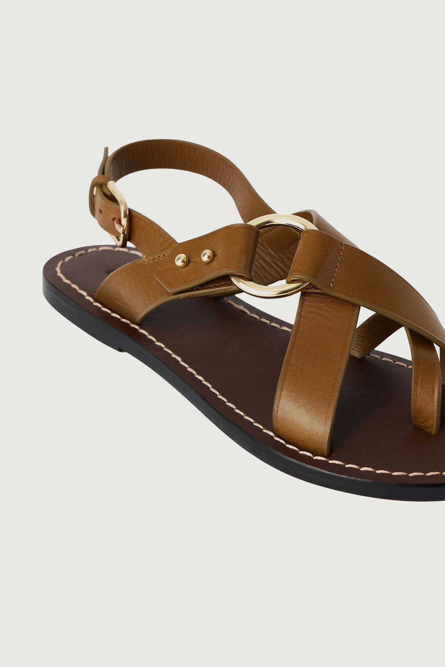 Sandales Florence - Bronze - Cuir - Femme