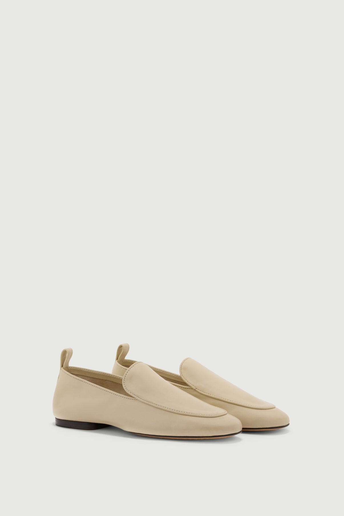 Mokassins Nine - Elfenbein - Leder - Damen vue 4