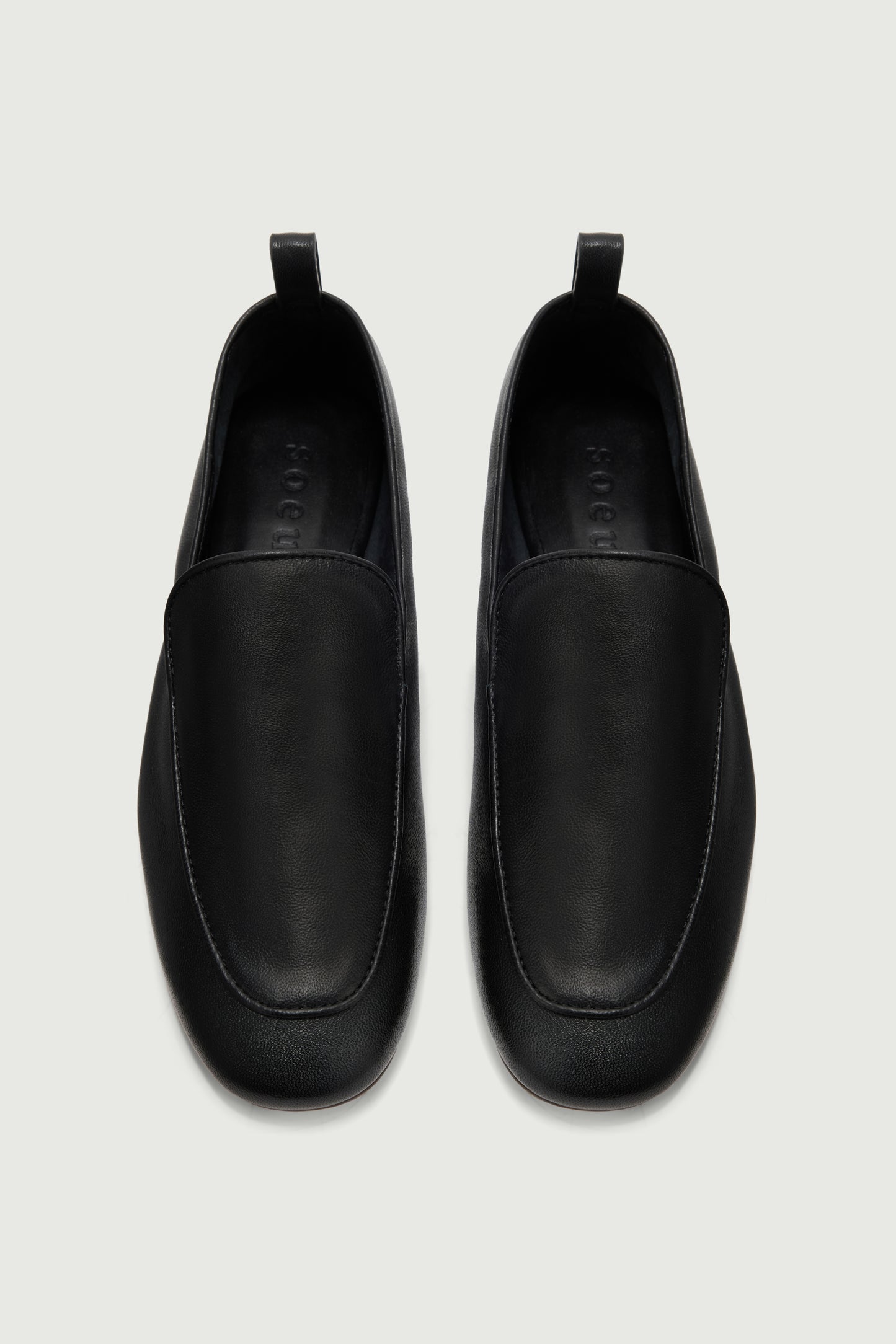 Mokassins Nine - Schwarz - Leder - Damen