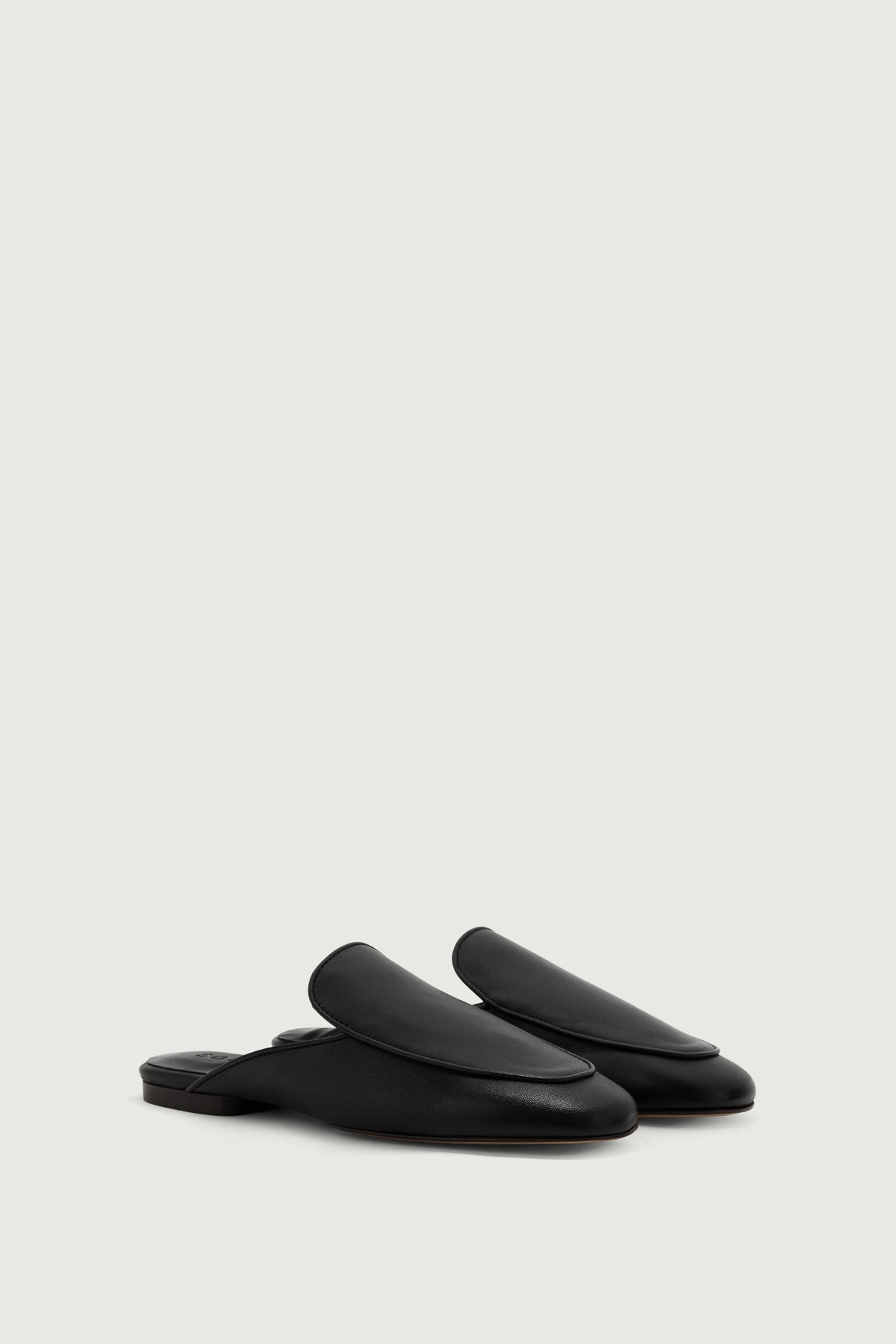 Mules Antonine - Noir - Cuir - Femme vue 2