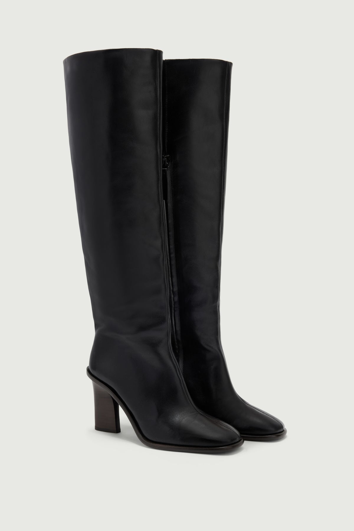 Bottes Livia - Noir - Cuir - Femme vue 4