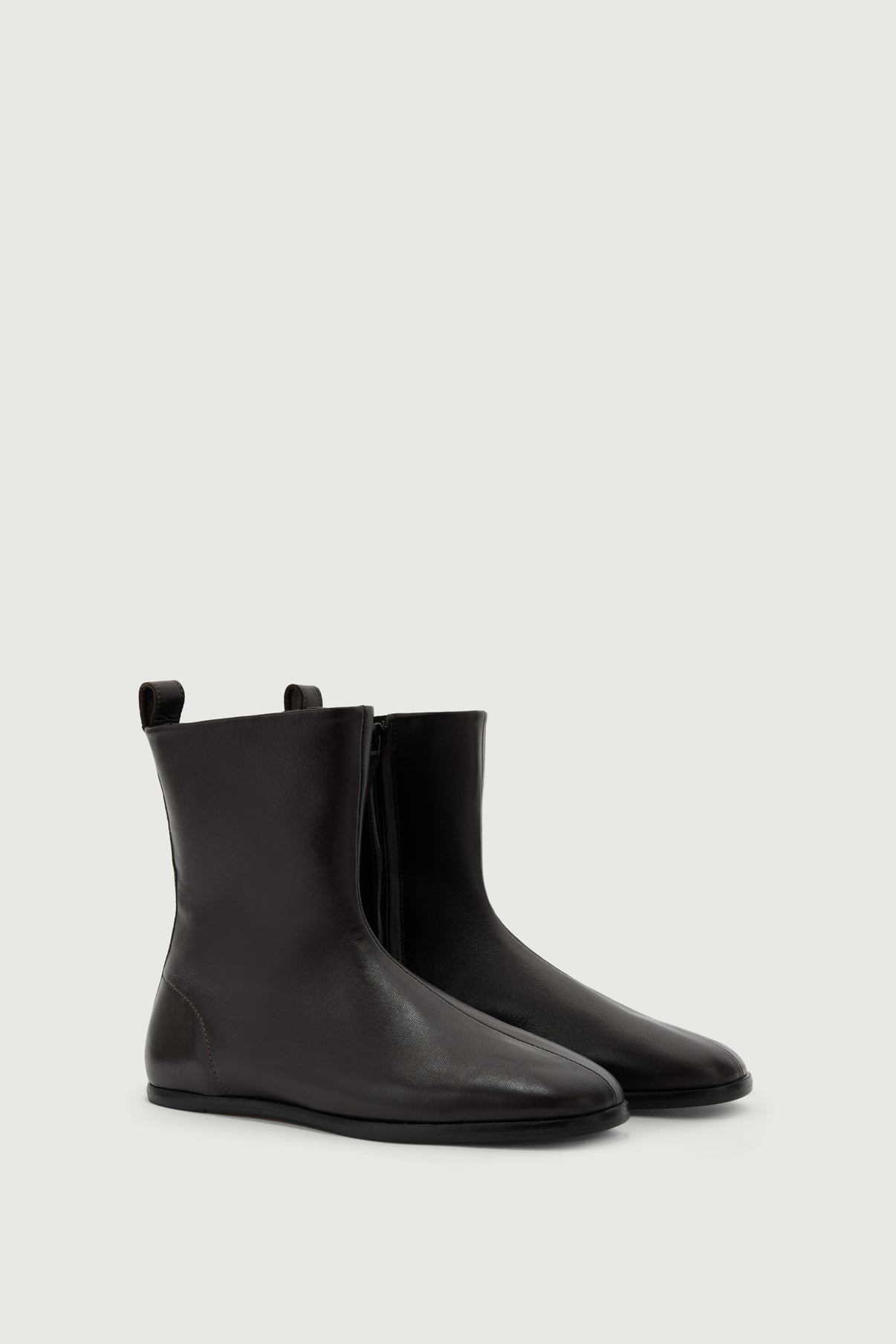 Bottines Cosma - Ébène - Cuir - Femme vue 2
