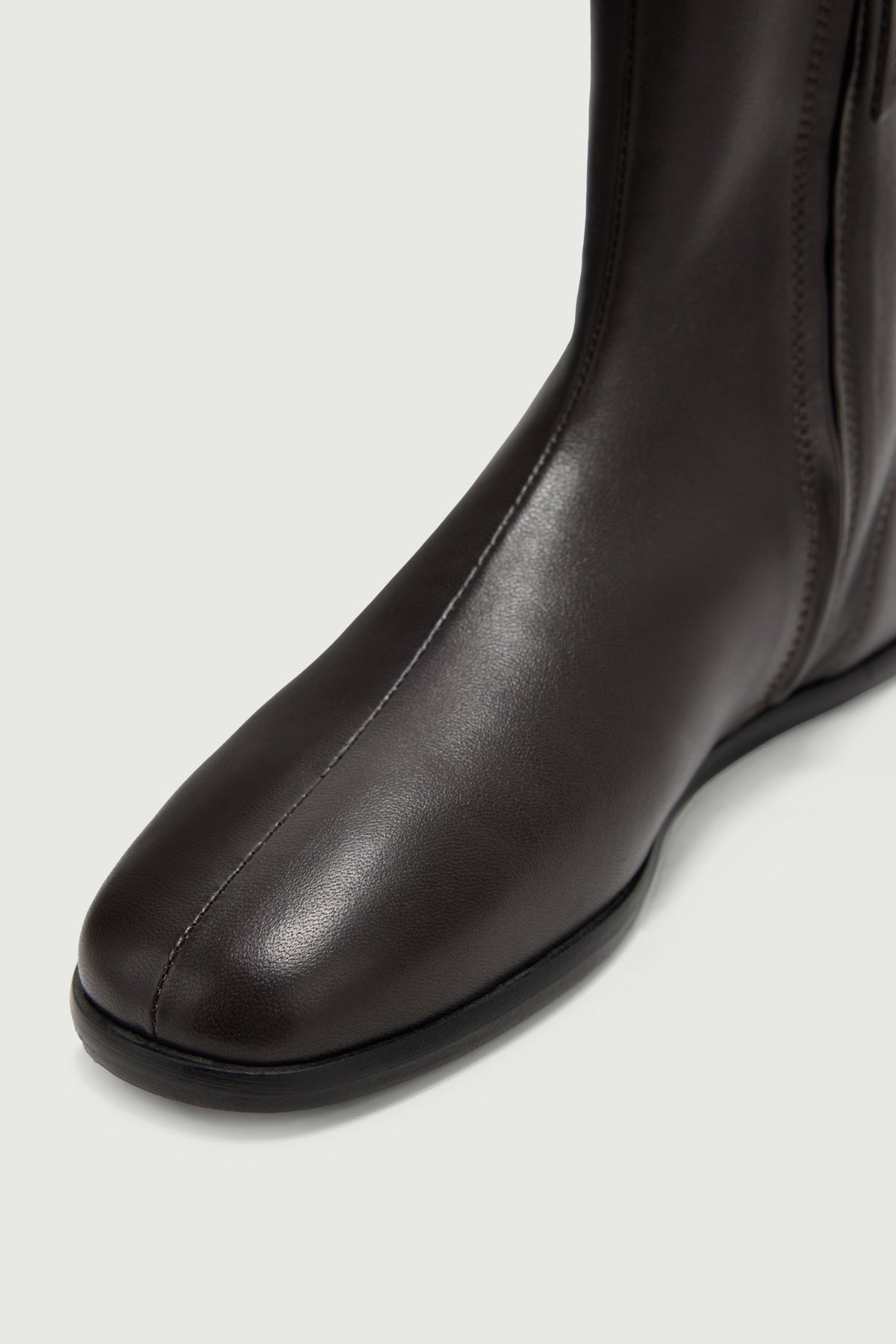 Bottines Cosma - Ébène - Cuir - Femme vue 3