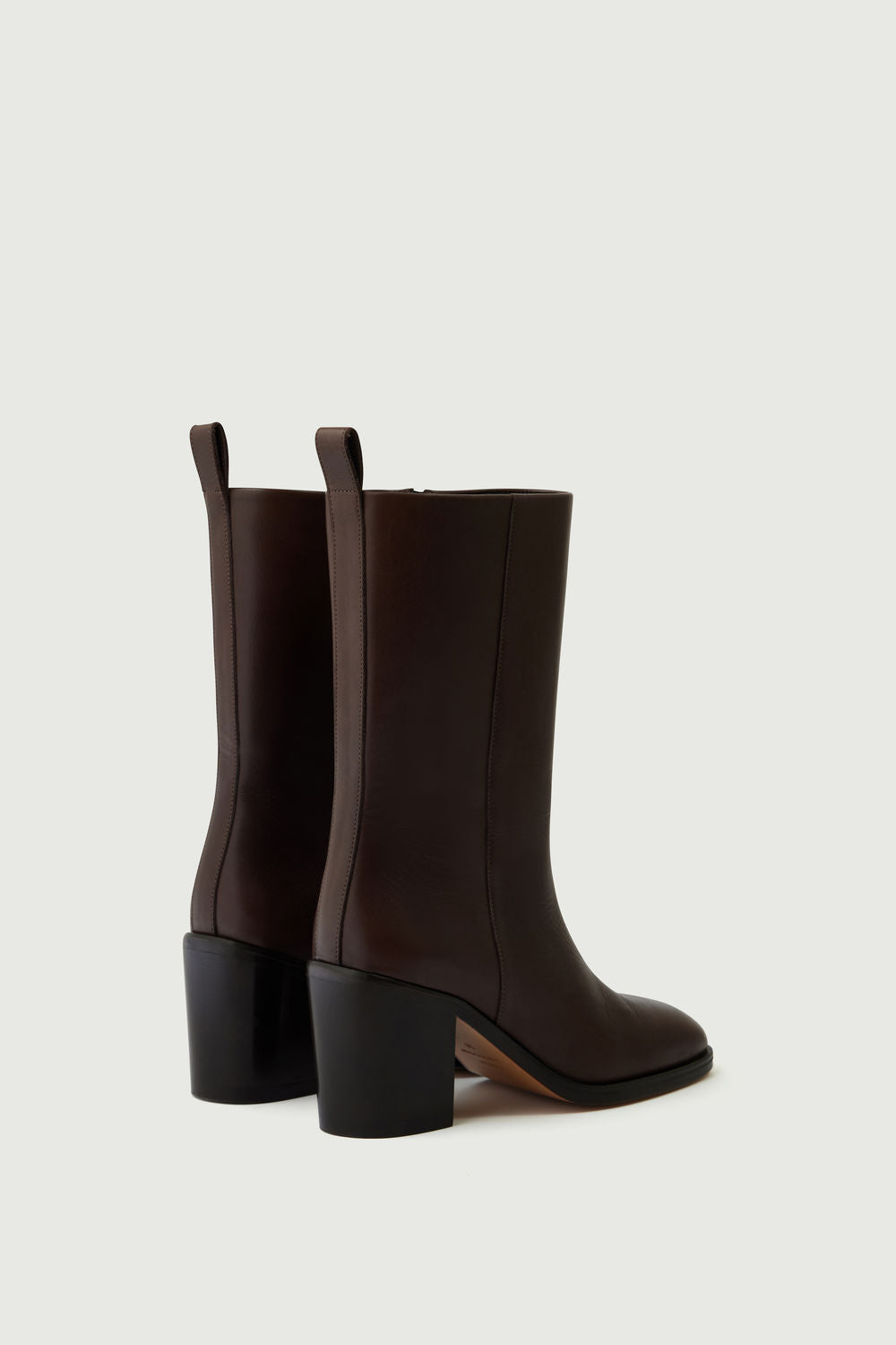 Bottines Cara - Ébène - Cuir - Femme vue 5