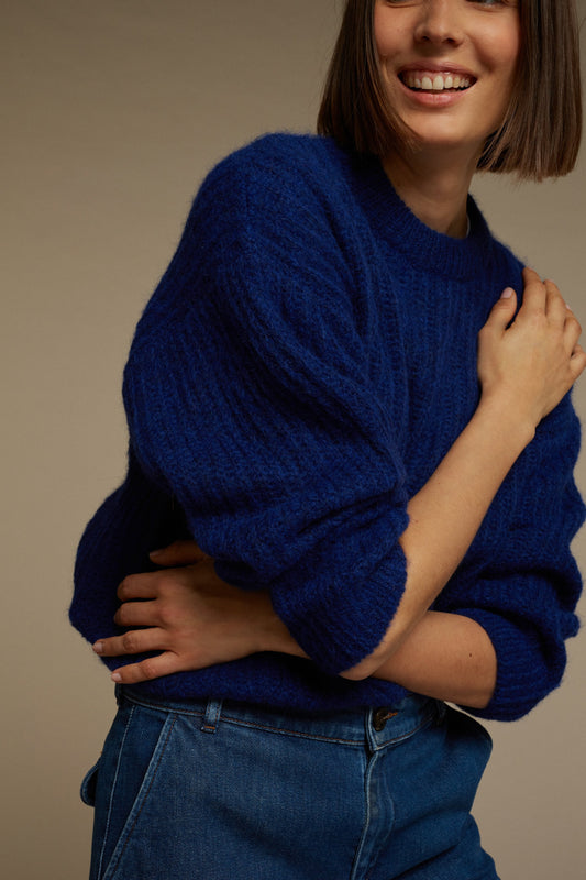 PULLOVER GINETTE MELIERTES ECRU