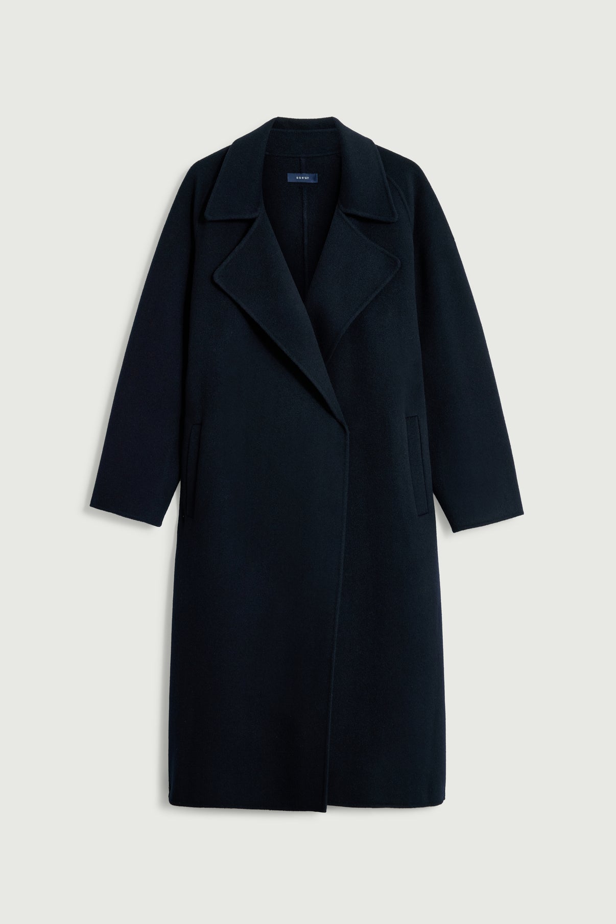 Manteau Harvard - Deep Navy - Laine - Femme vue 7