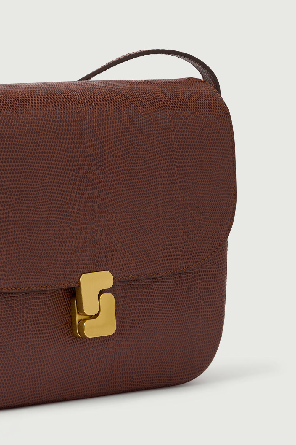 Sac Bellissima Maxi - Cognac - Cuir - Femme vue 3