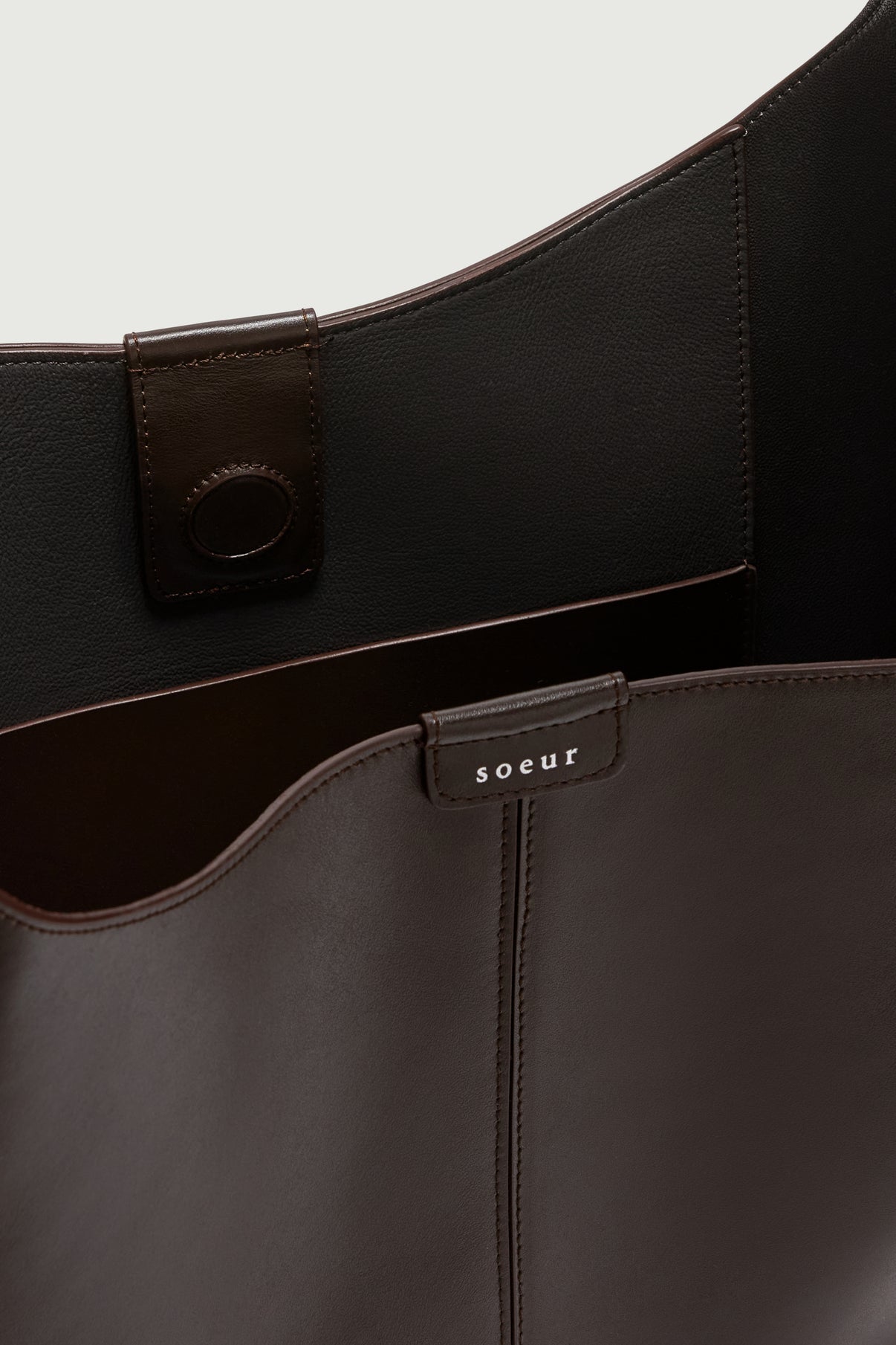 Tasche Cosima – Braun – Leder – Damen vue 5