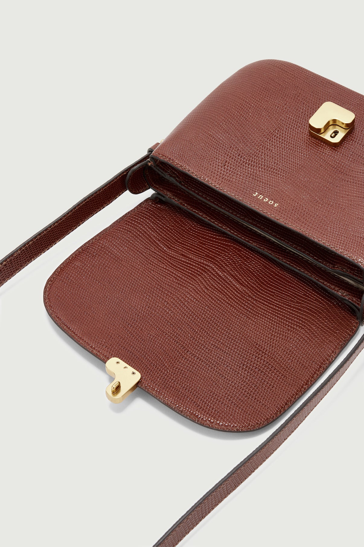 Sac Bellissima Mini - Cognac - Cuir - Femme vue 4