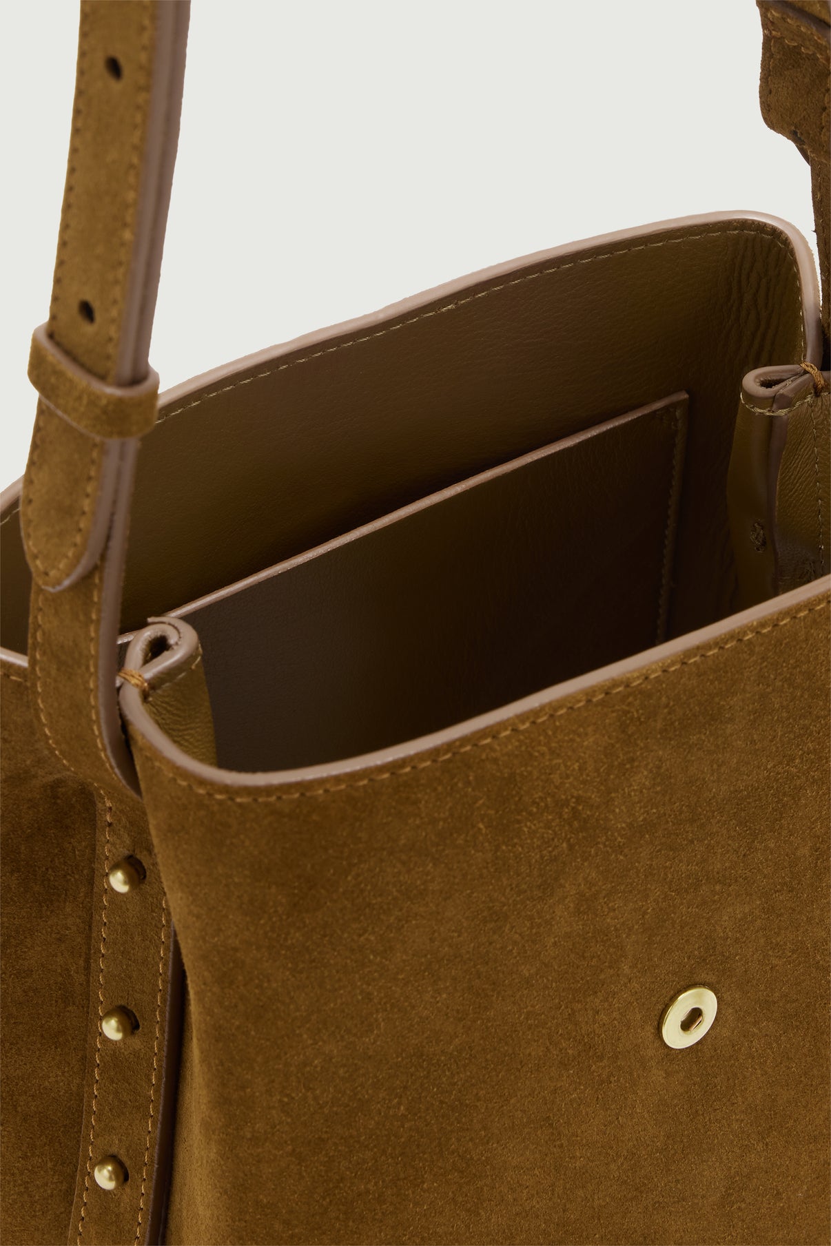 Sac Bello Mini - Caramel - Cuir - Femme vue 4