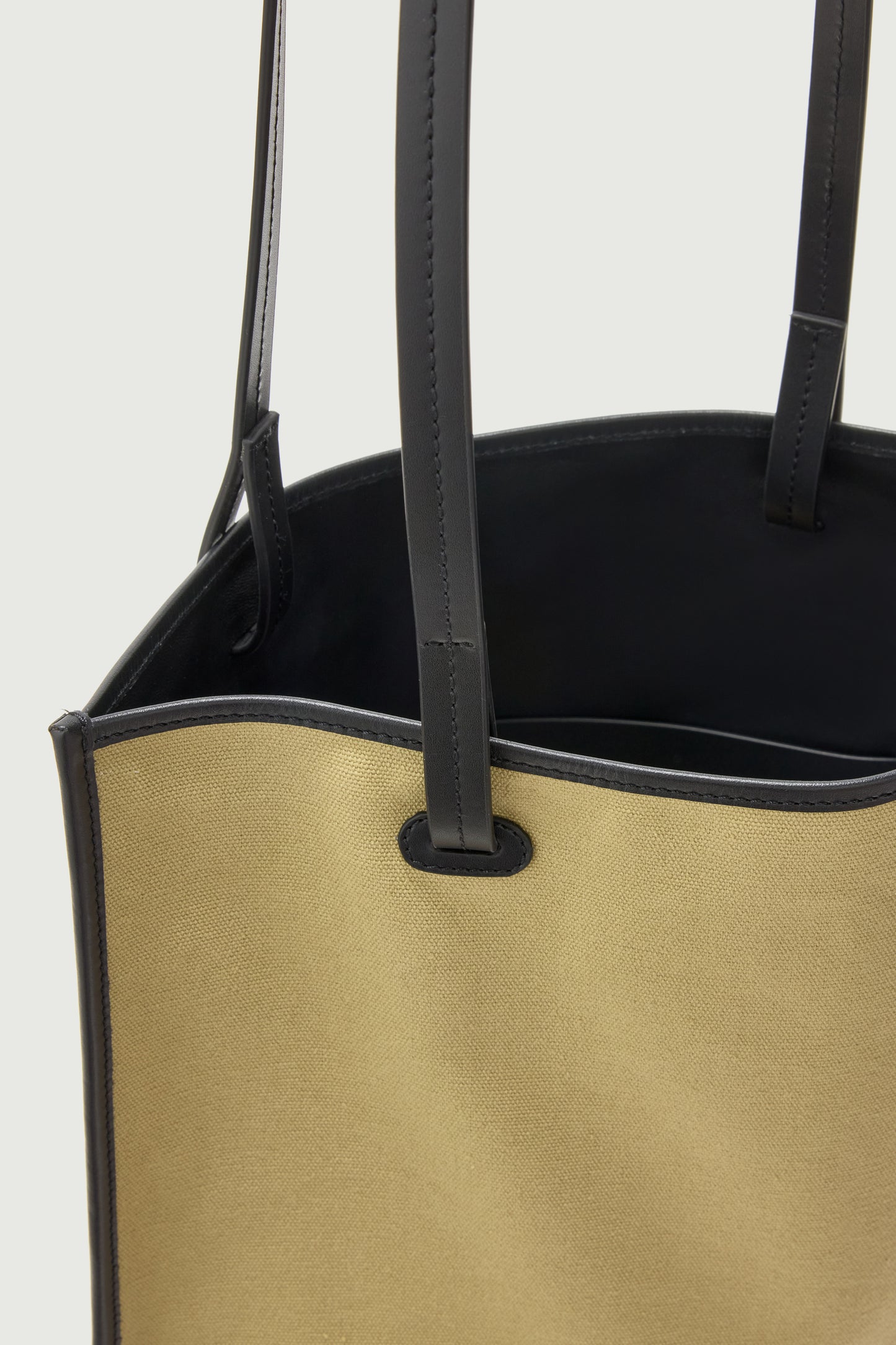 Tasche Darlington - Beige/Schwarz - Baumwolle - Damen