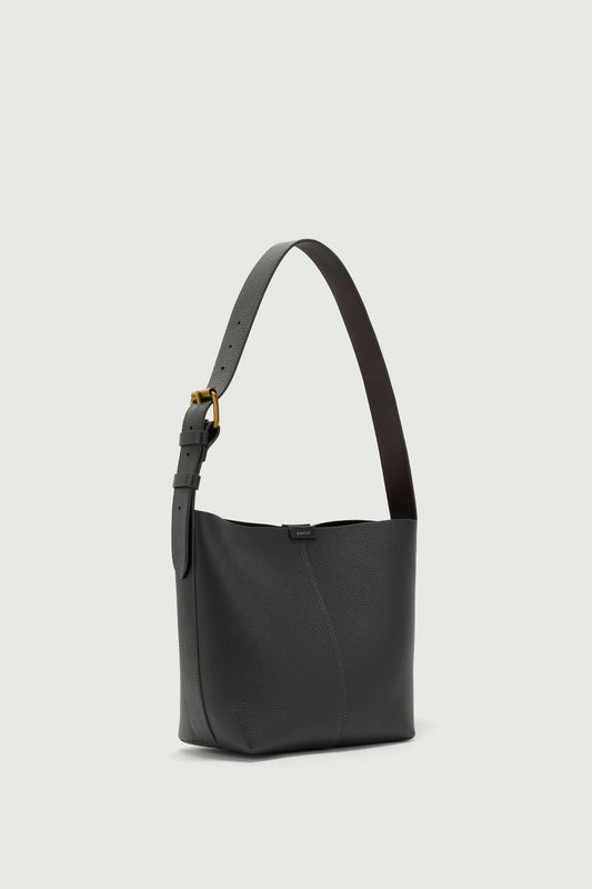 Tasche Saudade Mini - Stahl - Leder - Damen
