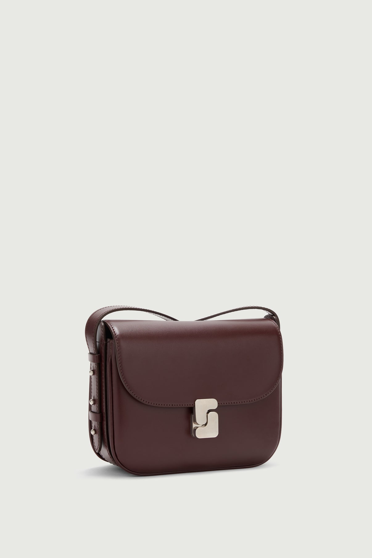 Sac Bellissima Mini - Bordeaux - Cuir - Femme vue 2