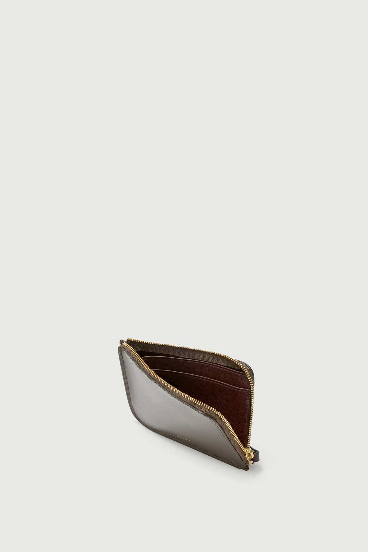 Porte-Cartes Talia - Kaki - Cuir - Femme vue 3