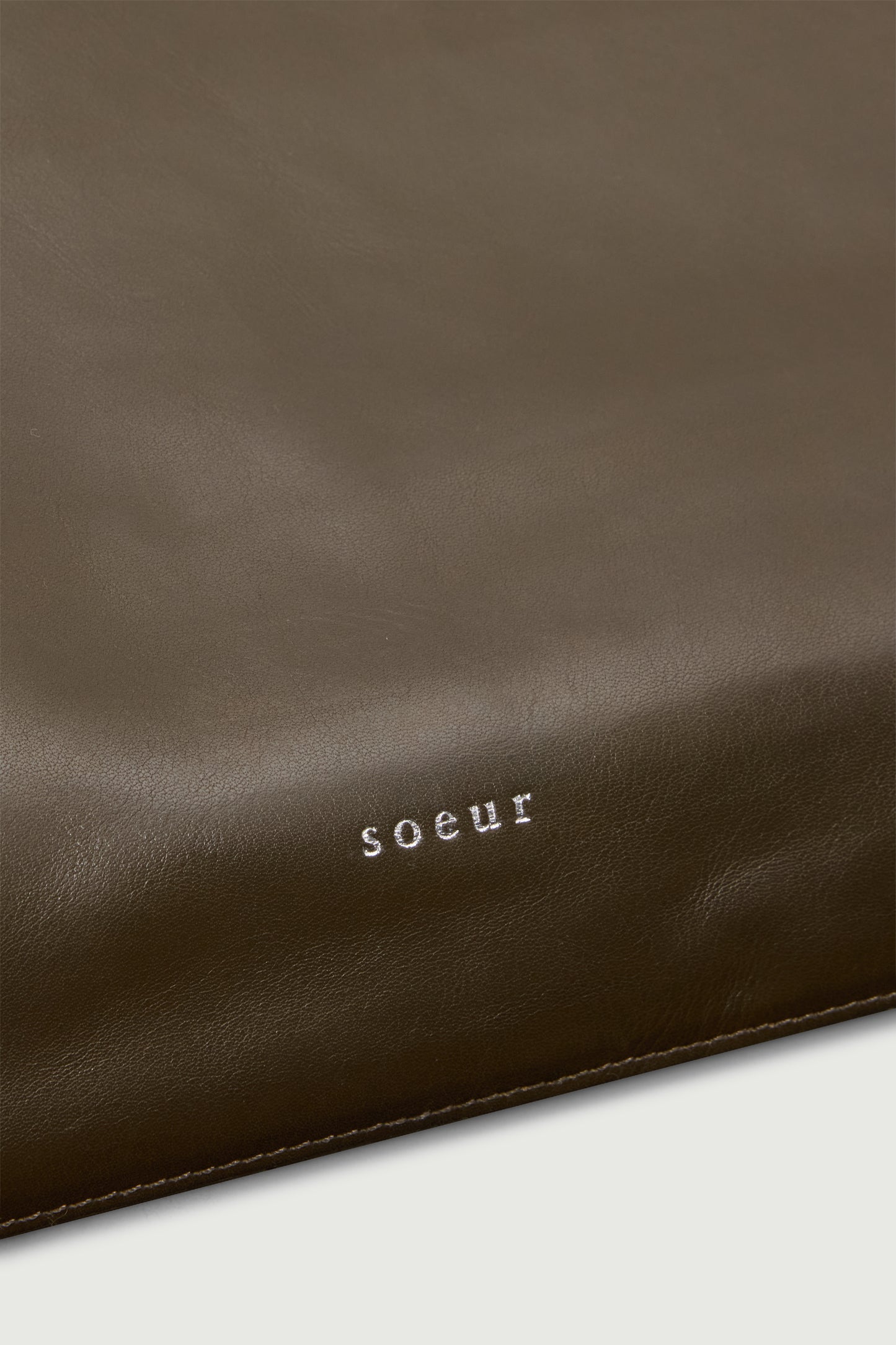 Gia Tote Bag - Khaki - Leather - Women