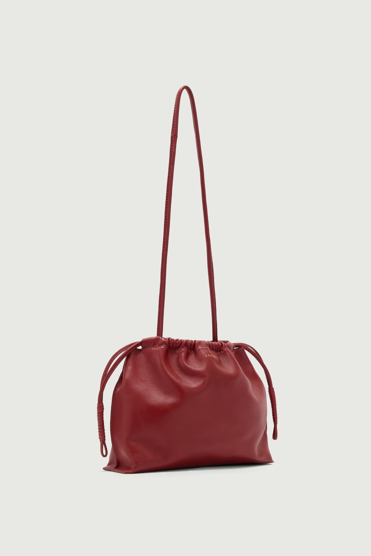 Sac Suzette - Rouge - Cuir - Femme vue 2