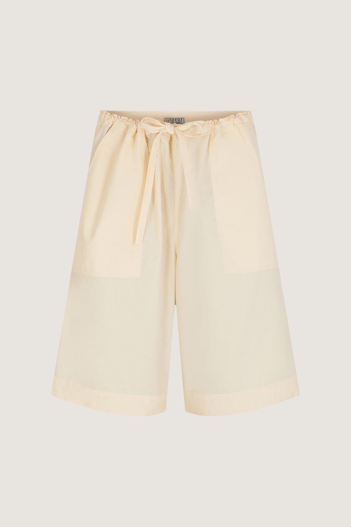 EAST OFF-WHITE SIDE SHORTS vue 9